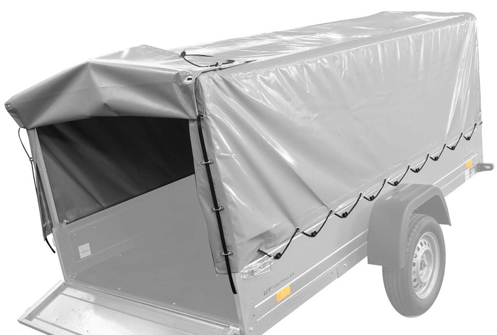 Pokrivalo za okvir h-800 UNITRAILER ponjava za prikolico 264x125cm GARDEN 264 KIPP in EXPERT PLUS 2612