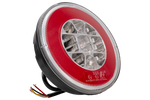 TT TECHNOLOGY TT.12008 Glo-Trac LED zadnja luč za hamburger s 3 funkcijami, univerzalna