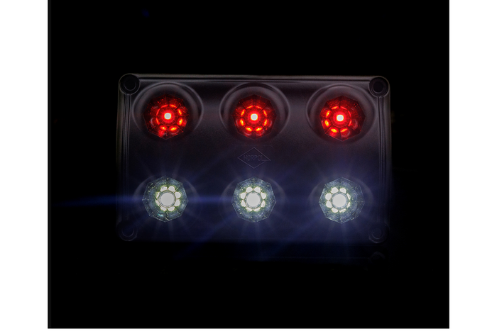 HORPOL LWD2325/CZ LED 720lm črna notranja avtomobilska svetilka