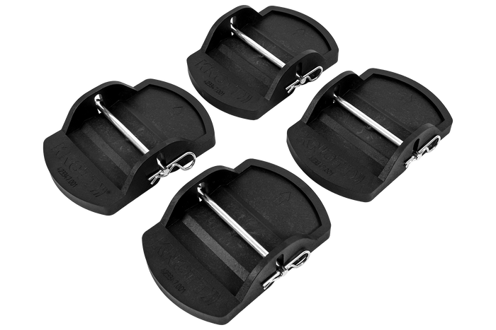 Komplet štirih KNOTT opornih blazinic za stabilizacijo prikolice 18x14x4,5 cm