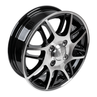 Aluminijasto platišče za prikolico UNITRAILER 4Jx13" 4x100 ET:30