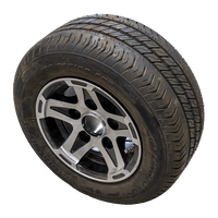 OUTLET Ojačano kolo za prikolico LINGLONG PNEVMATIKA 195/55 R10C 98/96N ALU PLATIŠČE UNITRAILER 6Jx10" 5x112 ET:-4