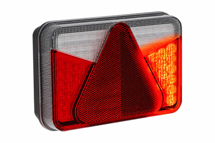 ASPÖCK MULTILED V zadnja luč bajonet 8PIN 6 funkcij leva