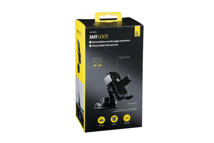 Držalo za telefon Easy-Lock LAMP s priseskom