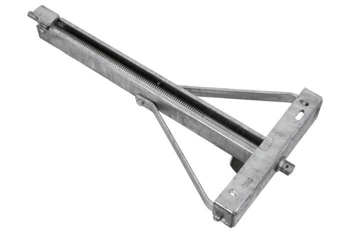KNOTT 6X1197.007 raztegljiv kotni stabilizator za prikolico 1100 kg 498 mm