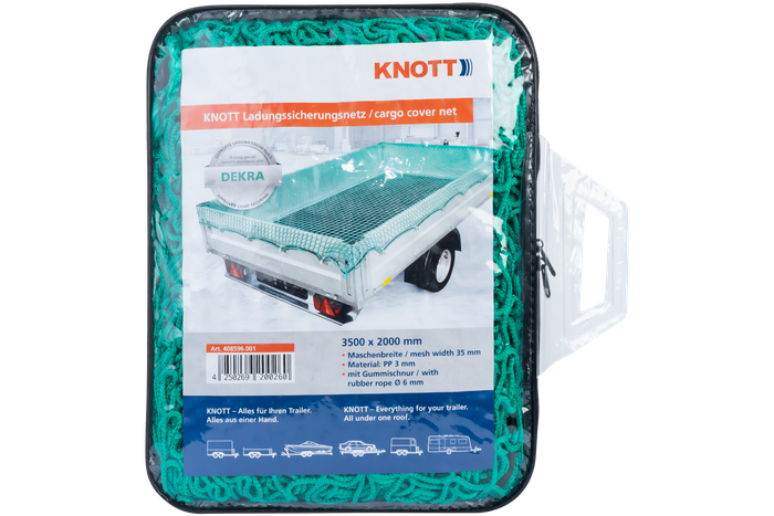 Zaščitna mreža z gumo KNOTT 2000x3500
