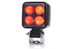 WAŚ 2244 W267 LED varnostna svetilka, rdeča opozorilna svetilka
