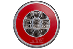 TT TECHNOLOGY TT.12008 Glo-Trac LED zadnja luč za hamburger s 3 funkcijami, univerzalna
