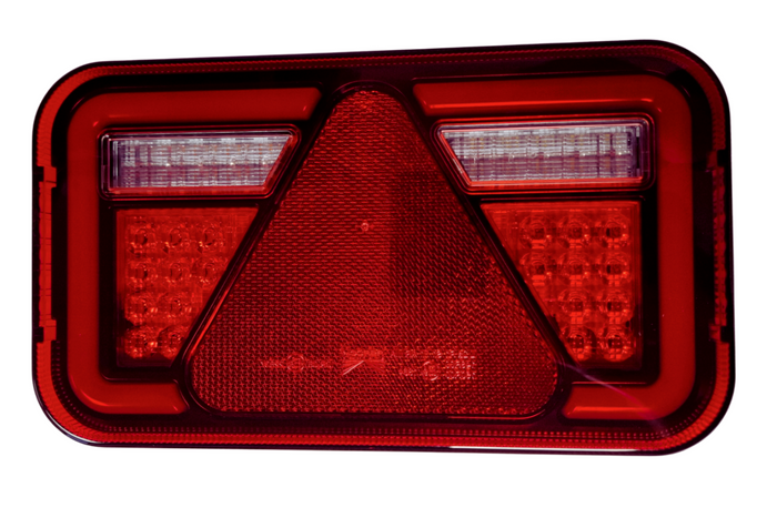 ASPÖCK MULTILED IV LED zadnja luč bajonet 5PIN 5 funkcij leva