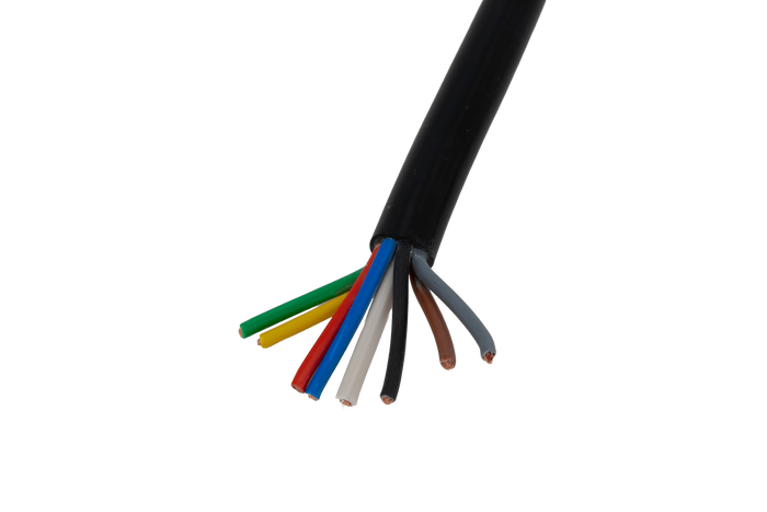 Osemžilni električni kabel HYBSZ YLY-S 8x1 - 1 m
