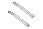 ProPlus 390096 zložljive aluminijaste rampe za prikolice 220 cm 680 kg komplet 2 kosov